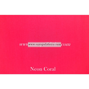 Solid Color Shiny SKU5503 Neon Coral