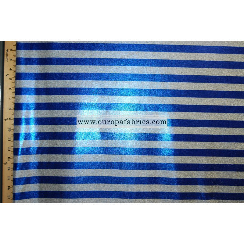 Print Lycra - Freedom Stripes Foil SKU 6044