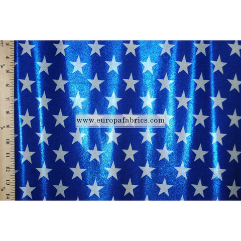 Print Lycra - Freedom Stars Foil SKU 6045