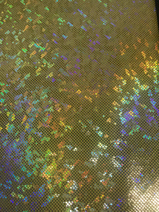 Metallic Shattered Glass SKU 2153 Yellow
