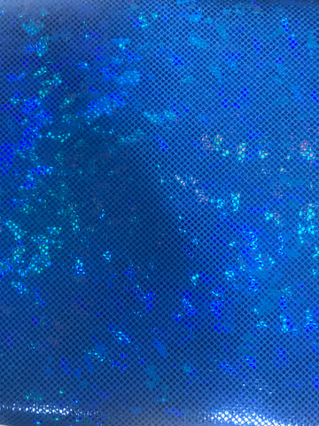 Metallic Shattered Glass SKU 2152 Royal Blue