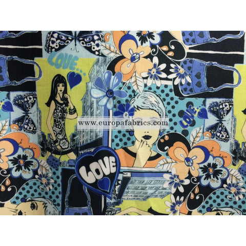 Print Lycra SKU 2114